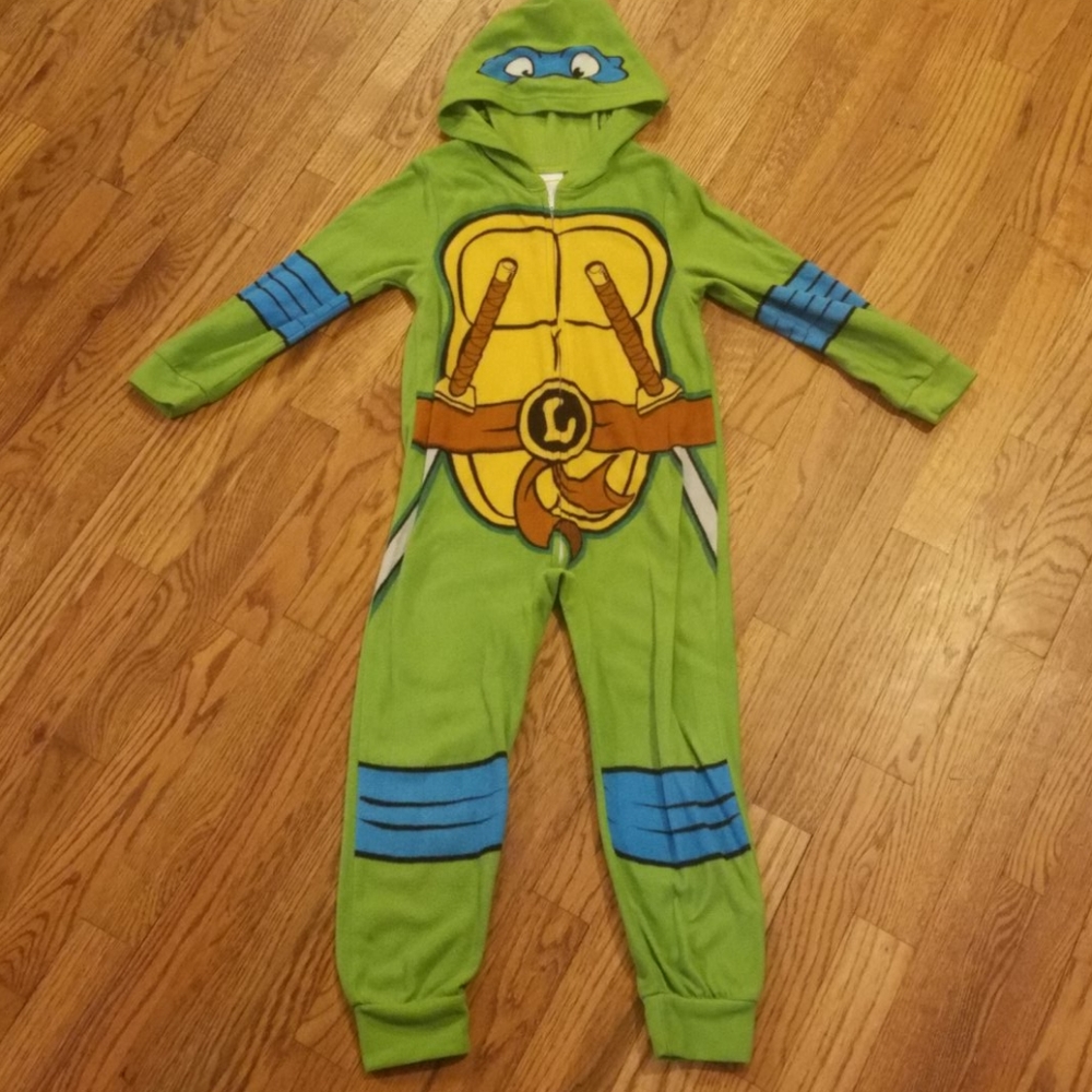 Hooded Ninja Turtle Onesie